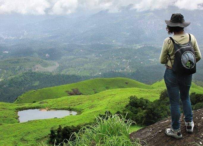 Wayanad- Chembra Peak's heart-shaped lake