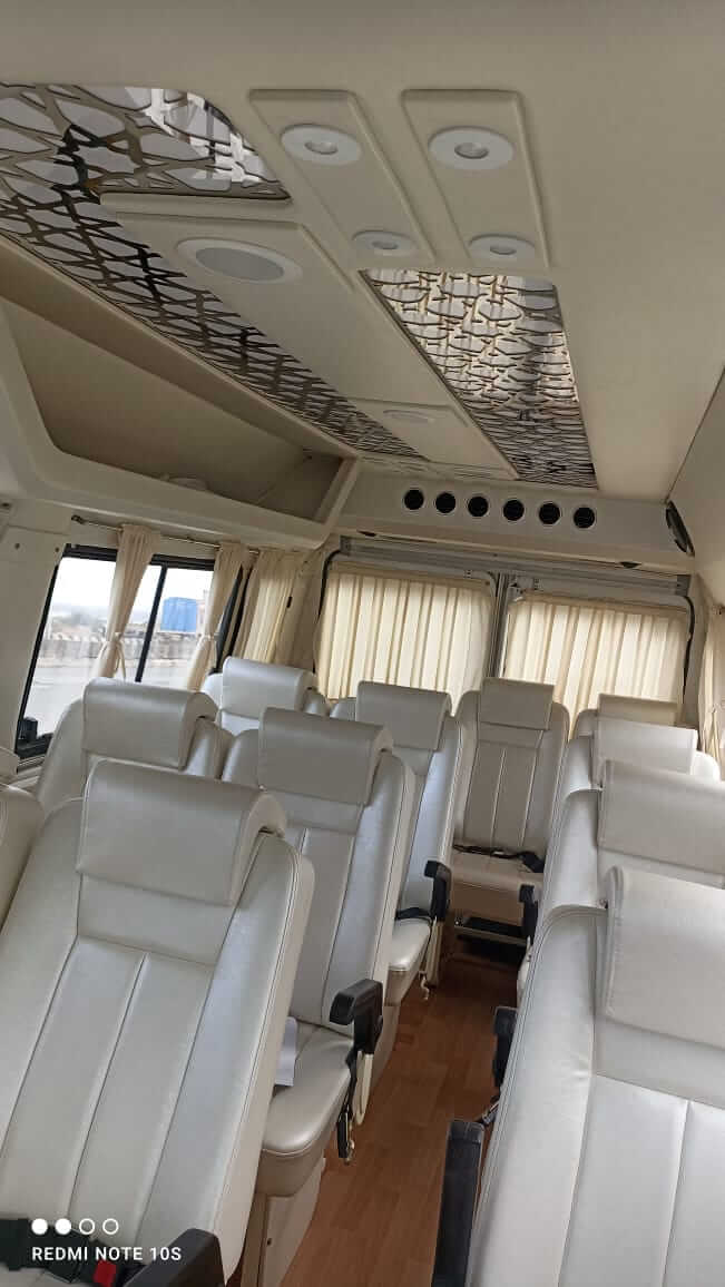 14 seater Tempo Traveller Rental in Coimbatore