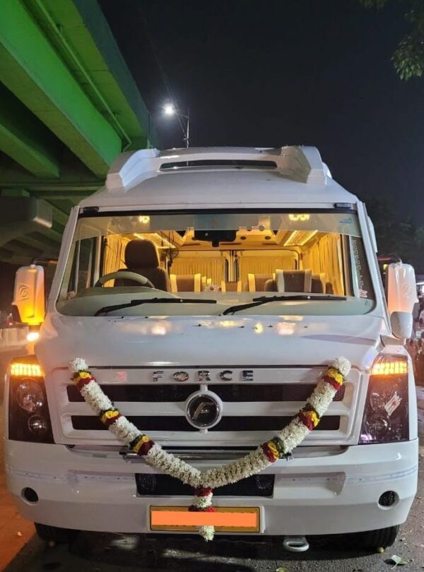 Tempo Traveller 18 Seater Coimbatore Rental