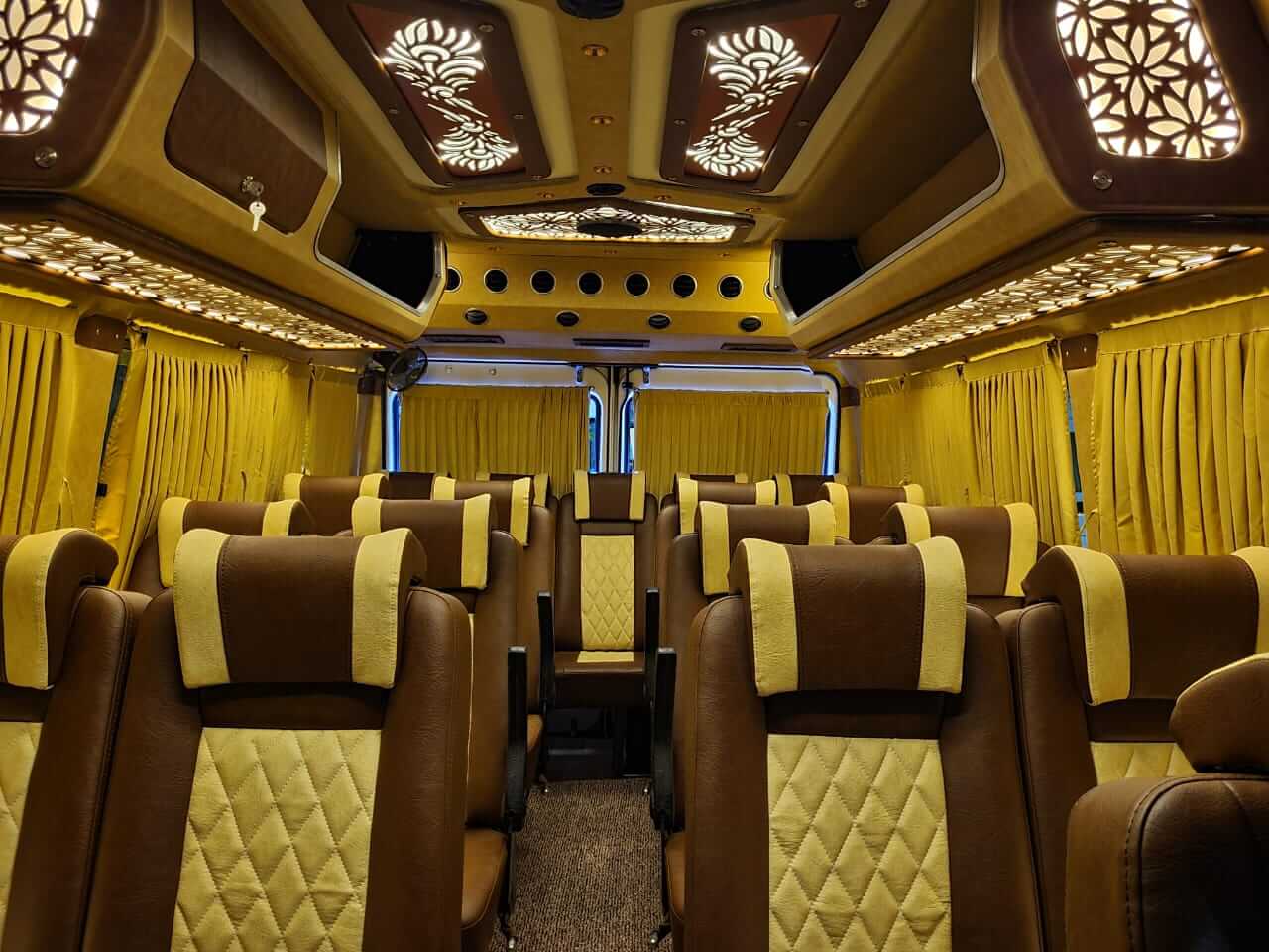 Tempo Traveller 18 Seater Rental in Coimbatore - Best Price