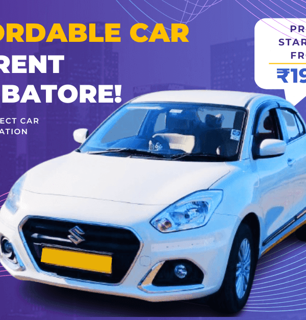 Affordable Car rental in Coimbatore