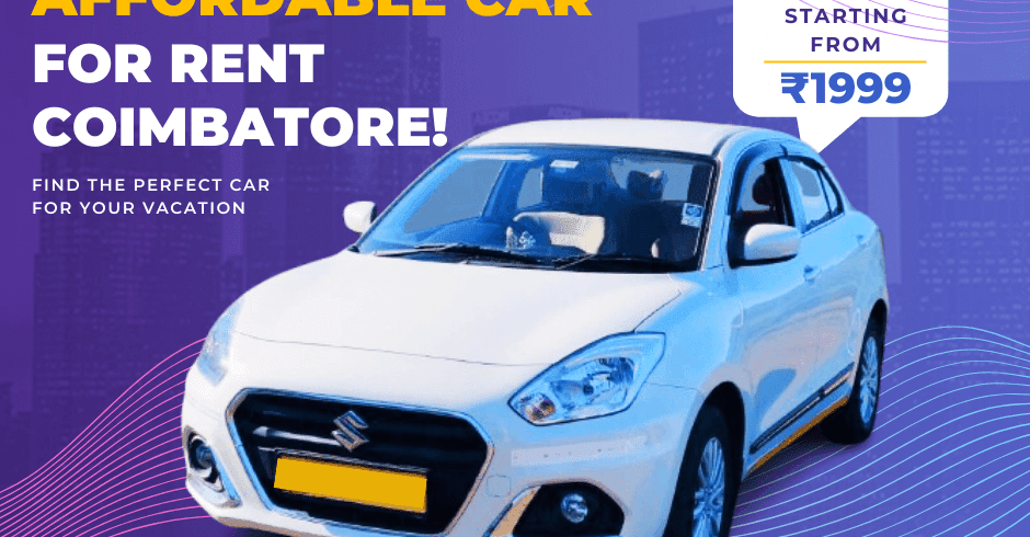 Affordable Car rental in Coimbatore